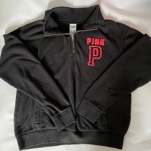 VS PINK quarter zip hoodie